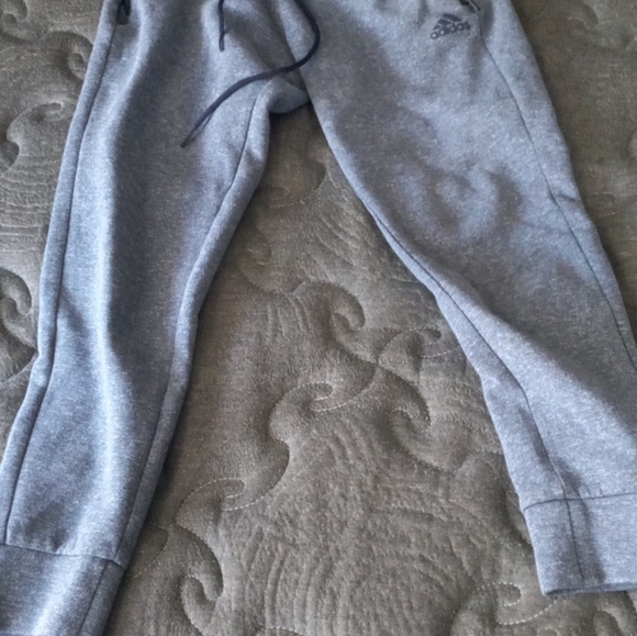 adidas Other - Adidas Sweatpants Size XS  Youth Boy Grey Stripes Jogger